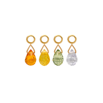 Briolette Charm & Dangle