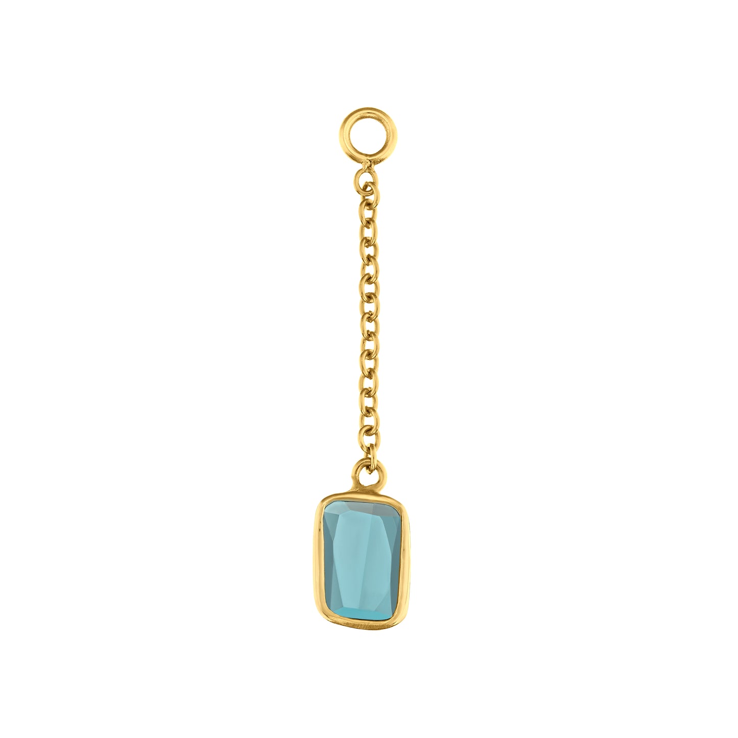 Blue Diamond Dangle