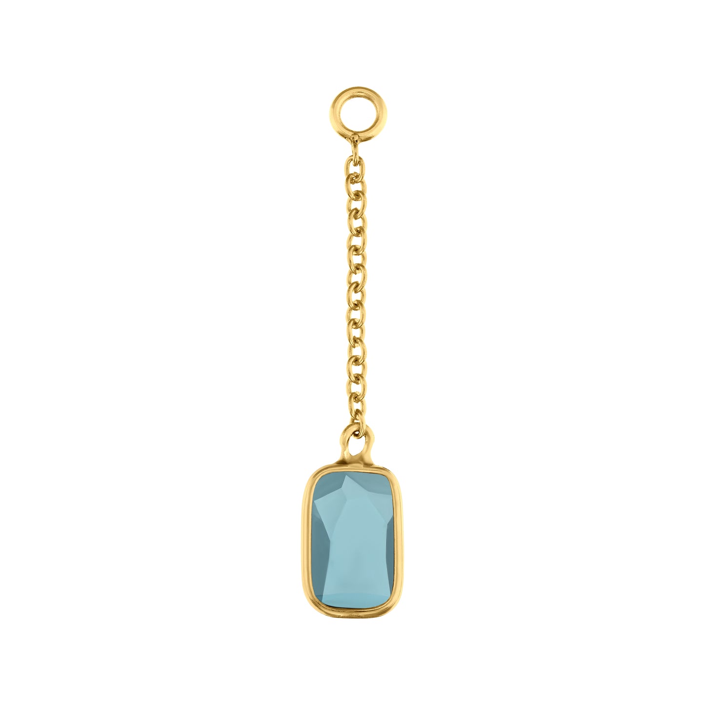 Blue Diamond Dangle